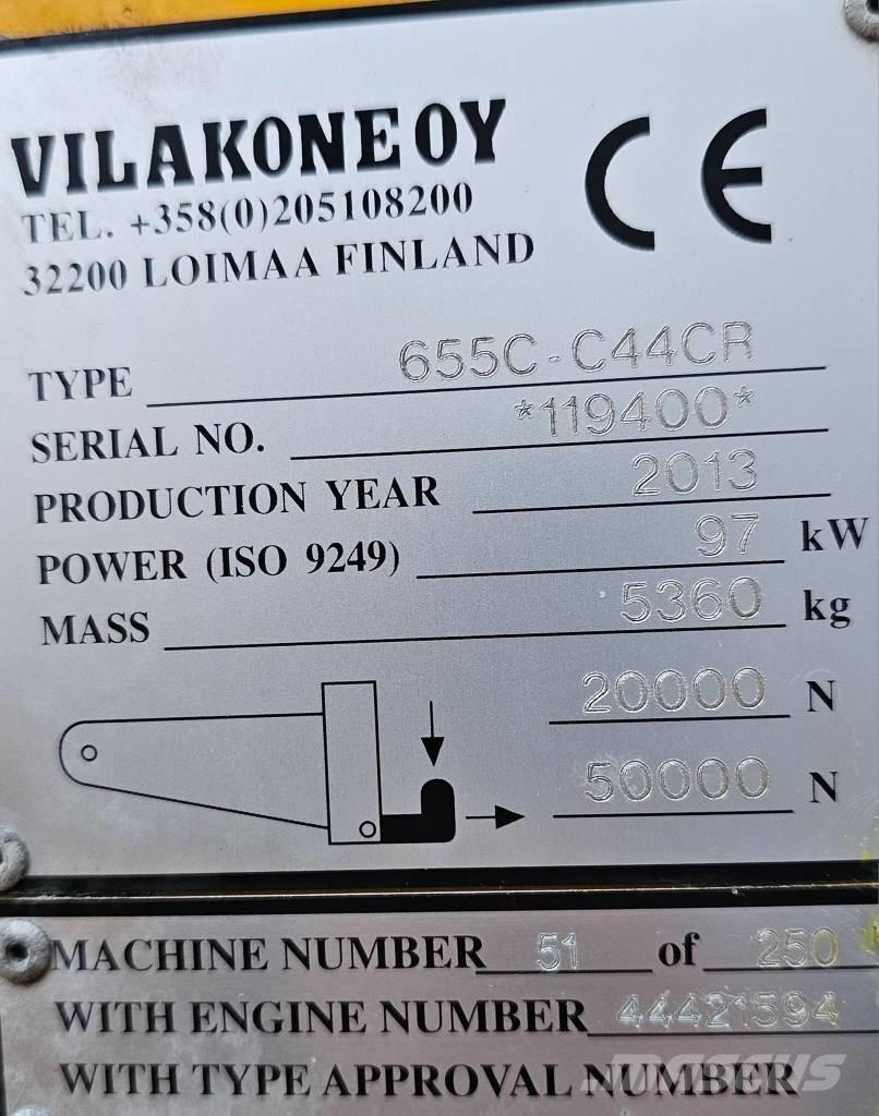 Wille 655 C Gumikerekes kotrók