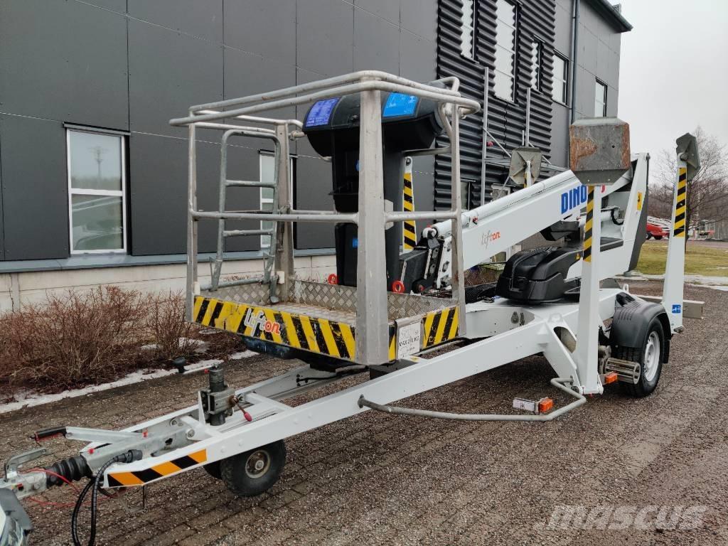 Dino 135 T Skylift Pótkocsira szerelt emelők és állványok