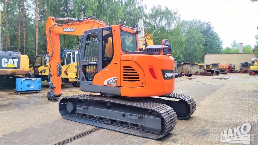 Doosan DX 140 LCR Lánctalpas kotrók