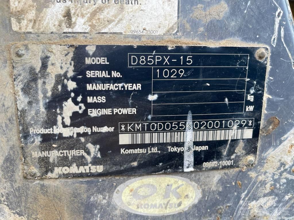 Komatsu D 85 PX-15 lánctalpas dózerek