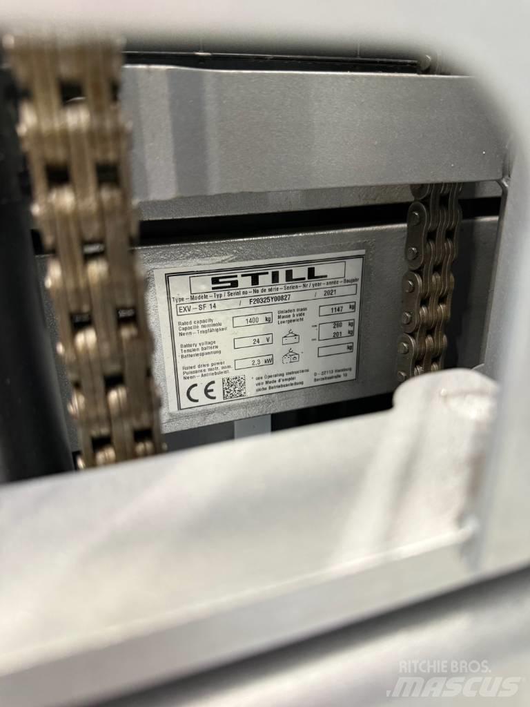Still EXVSF 14 Elektromos gyalogkíséretű targoncák