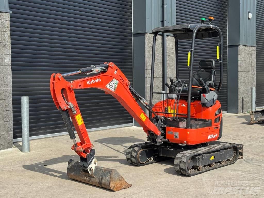 Kubota U 17-3a Mini kotrók < 7t