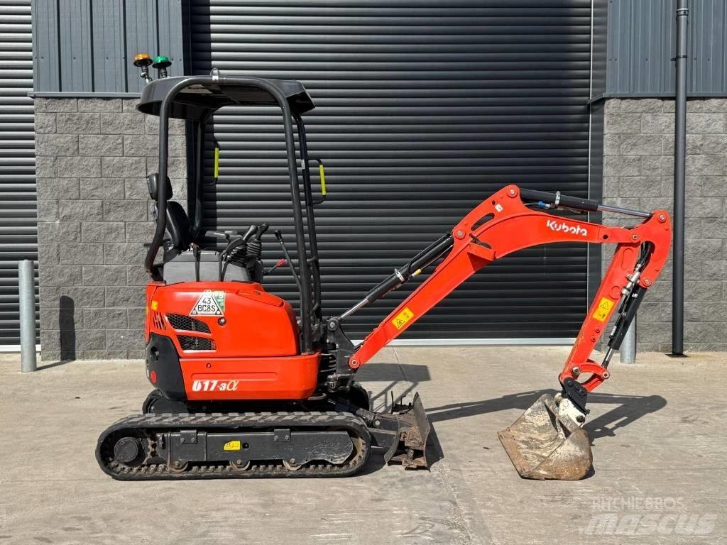 Kubota U 17-3a Mini kotrók < 7t