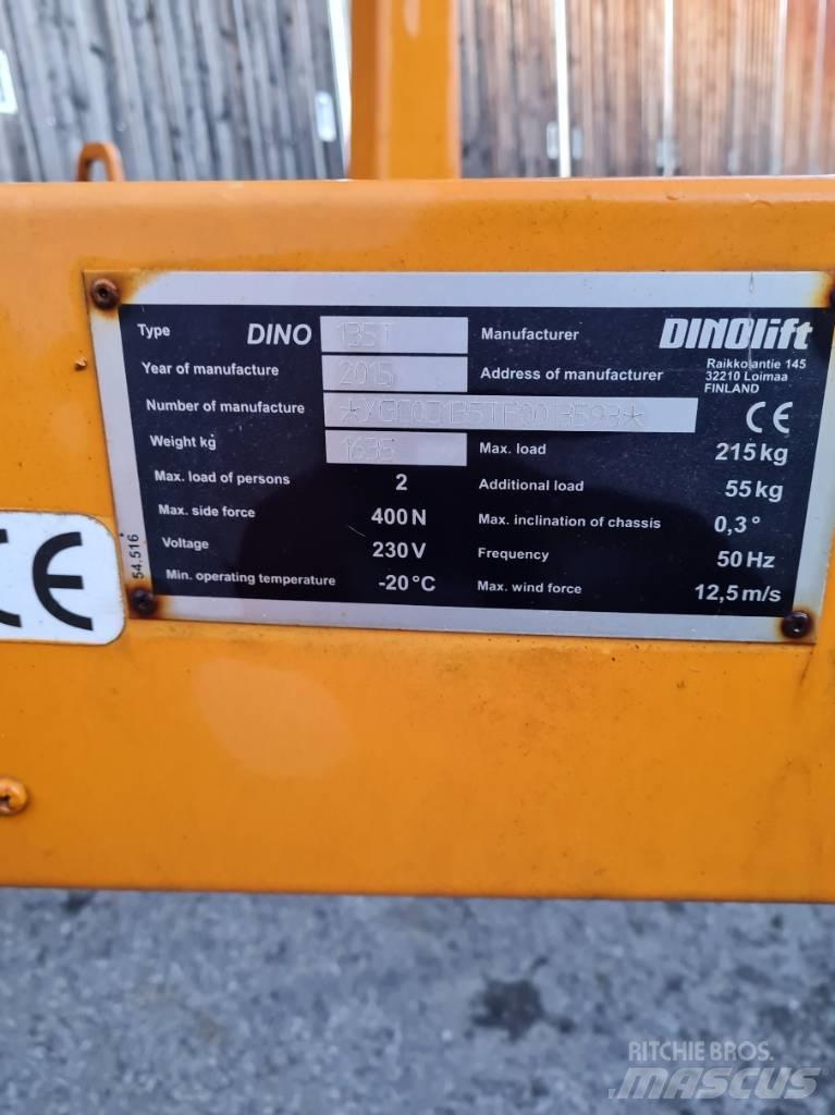 Dinolift 135T Pótkocsira szerelt emelők és állványok