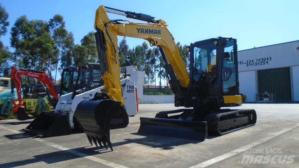 Yanmar Vio 50-6A Mini kotrók < 7t