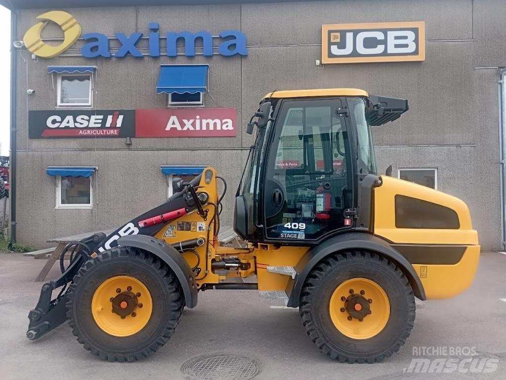 JCB 409 Gumikerekes homlokrakodók