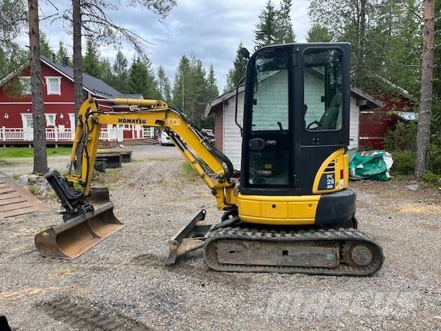 Komatsu PC26MR-3 Mini kotrók < 7t