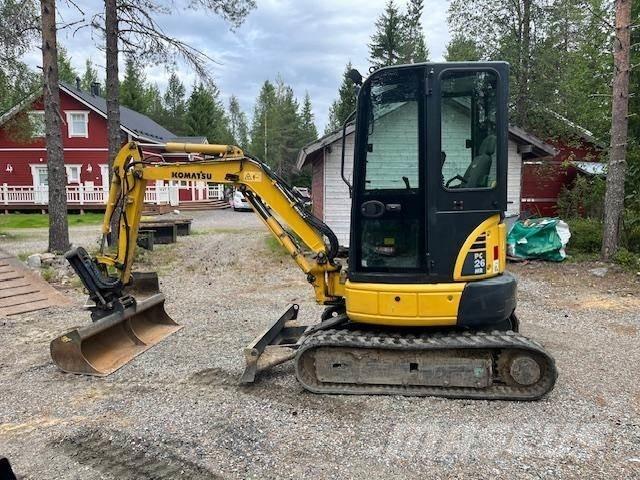 Komatsu PC26MR-3 Mini kotrók < 7t