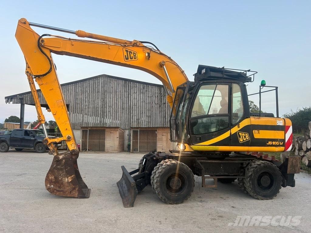 JCB JS 160 W Gumikerekes kotrók