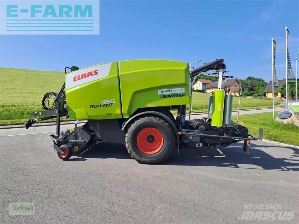 CLAAS 455 rollant Szögletes bálázók
