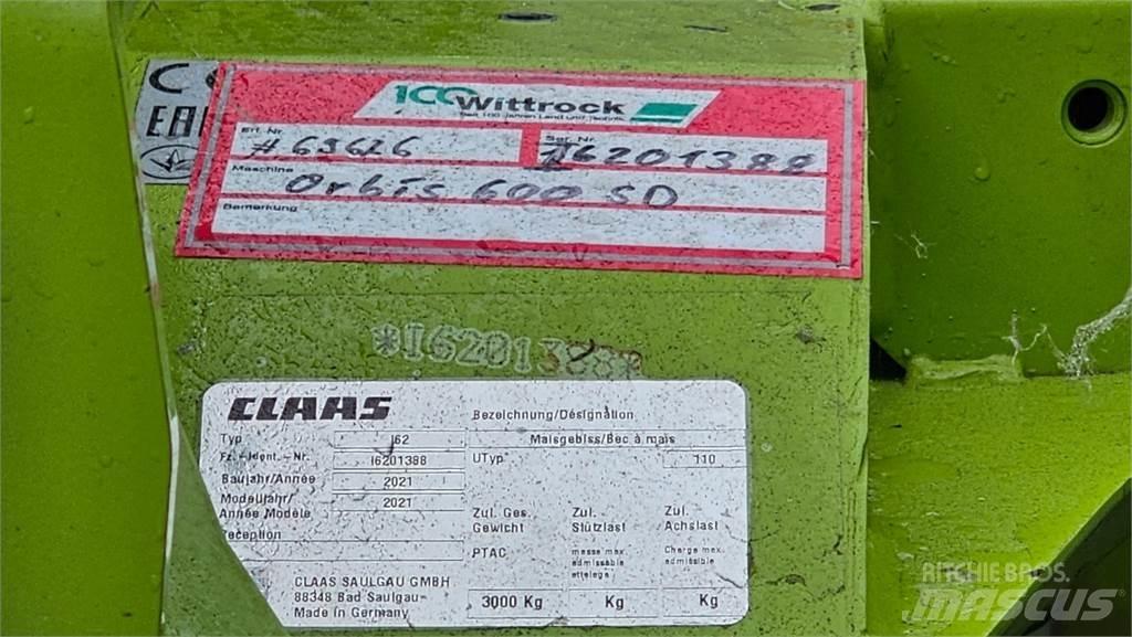 CLAAS Orbis 600 SD Egyéb mezőgazdasági gépek