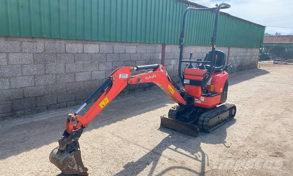 Kubota K 008-3 Mini kotrók < 7t