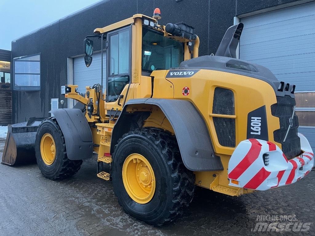 Volvo L60H Gumikerekes homlokrakodók