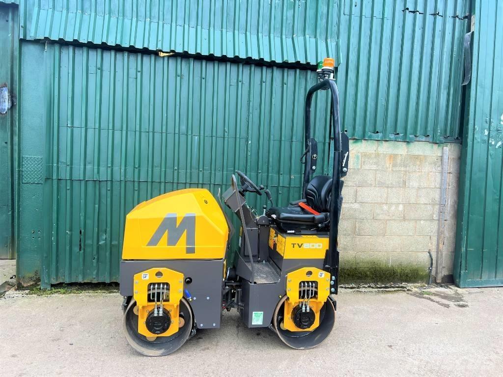 Mecalac tv800 Ikerdobos hengerek