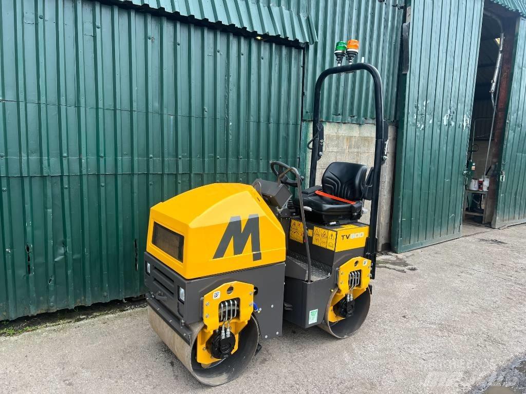 Mecalac tv800 Ikerdobos hengerek
