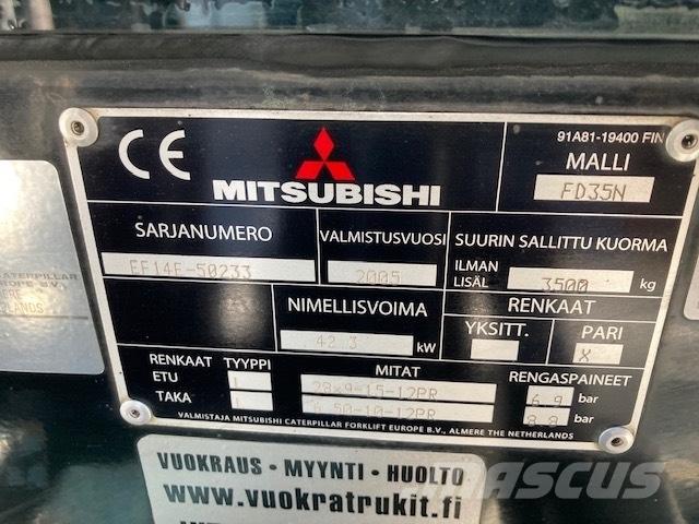Mitsubishi FD35N Dízel targoncák