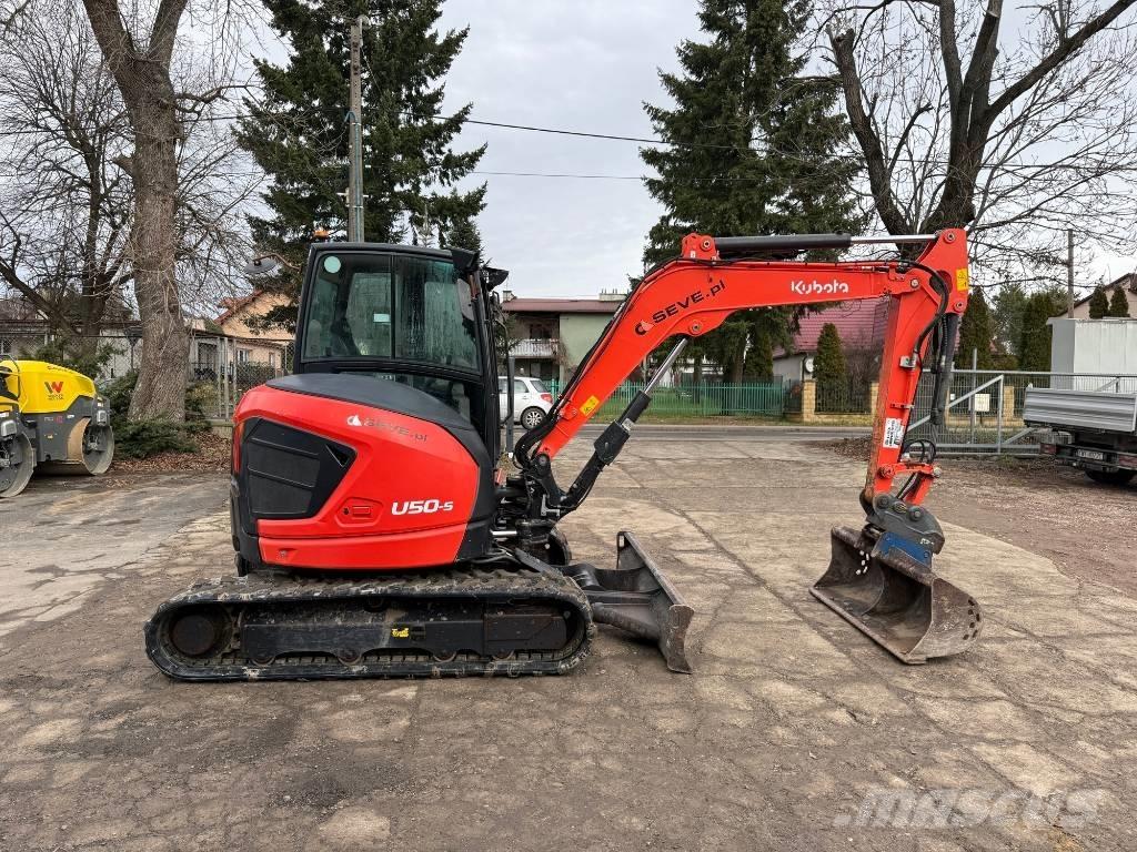 Kubota U 50-5 Mini kotrók < 7t