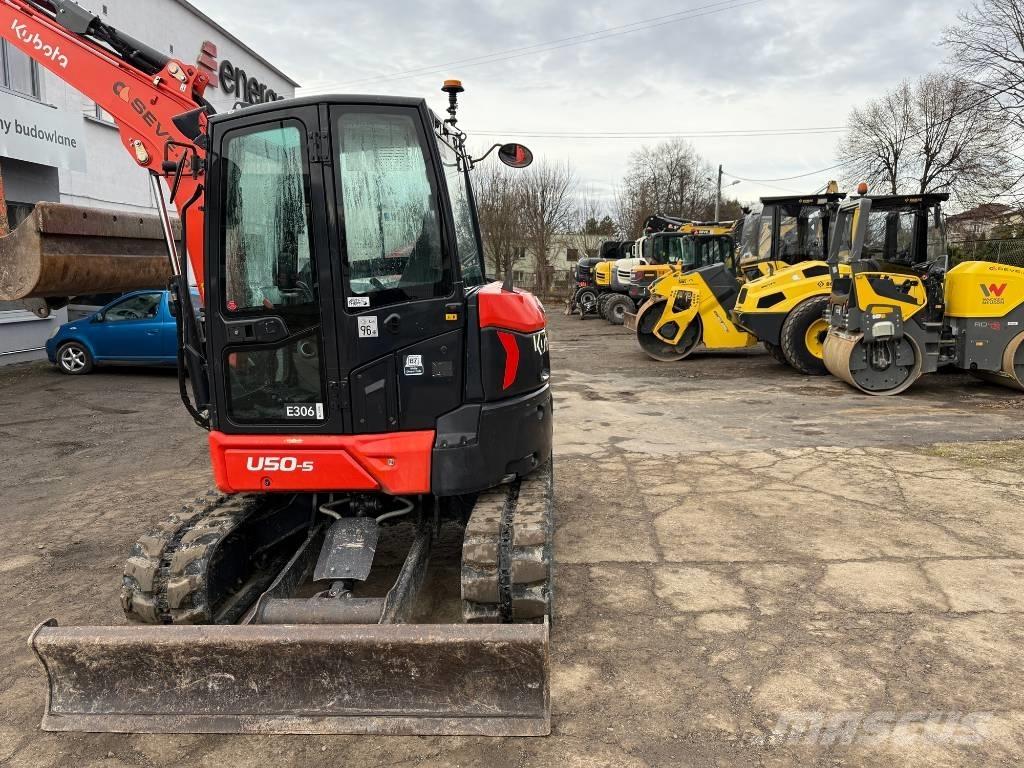 Kubota U 50-5 Mini kotrók < 7t