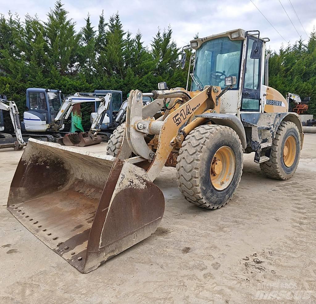 Liebherr L 514 Gumikerekes homlokrakodók