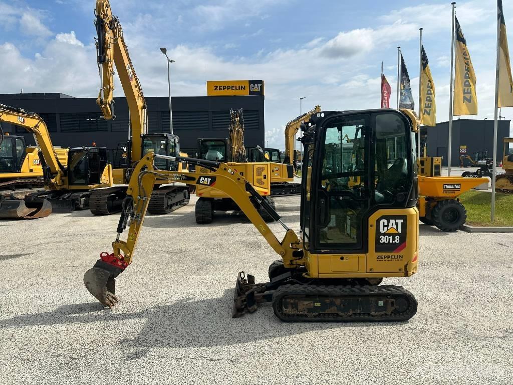 CAT 301.8 Mini kotrók < 7t