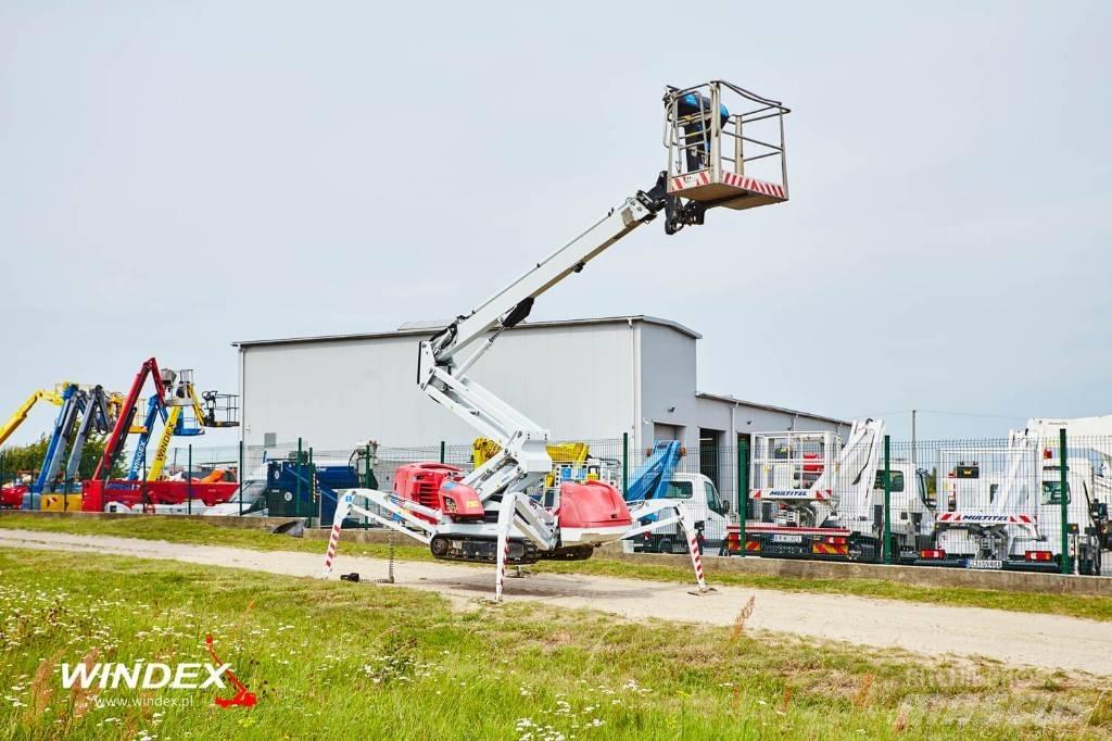 Dino 185 XTC II Teherautóra szerelt emelők és állványok