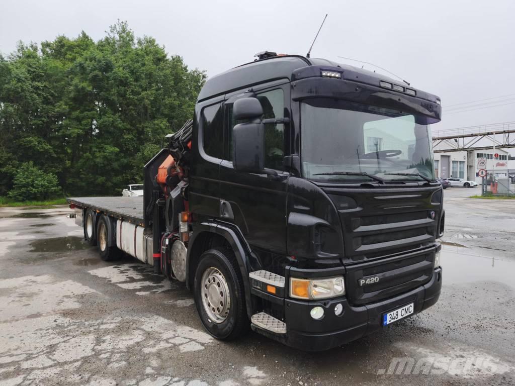 Scania P 420 Darus teherautók