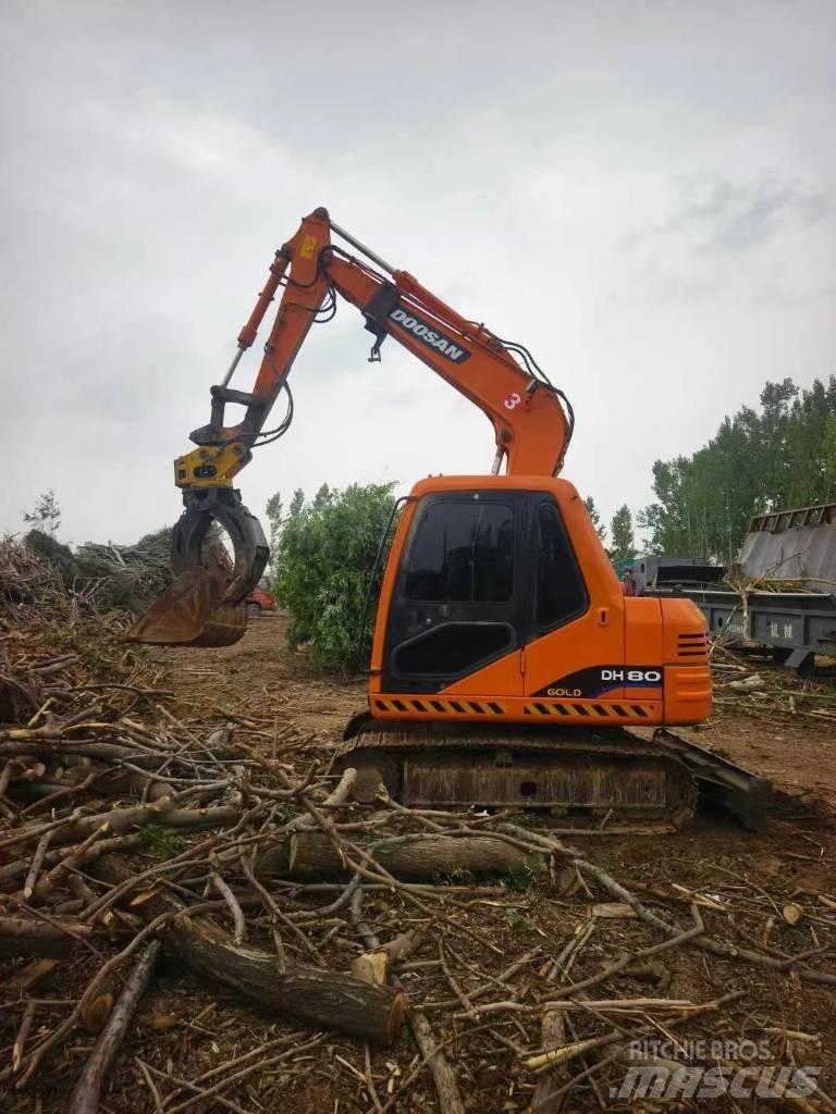 Doosan DH80 Lánctalpas kotrók