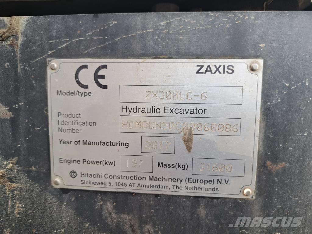 Hitachi ZX 300 LC-6 Lánctalpas kotrók