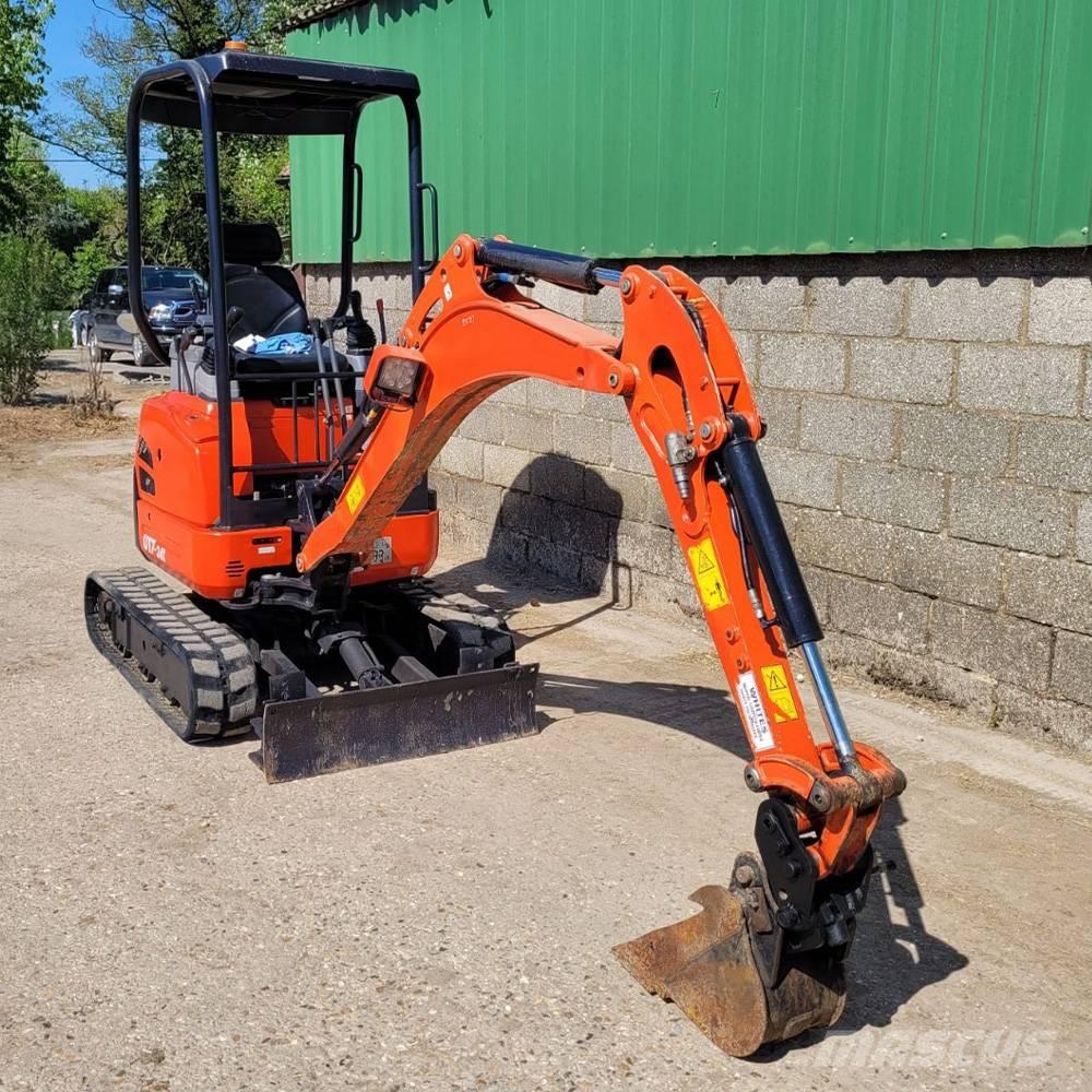 Kubota U17-3a Mini kotrók < 7t