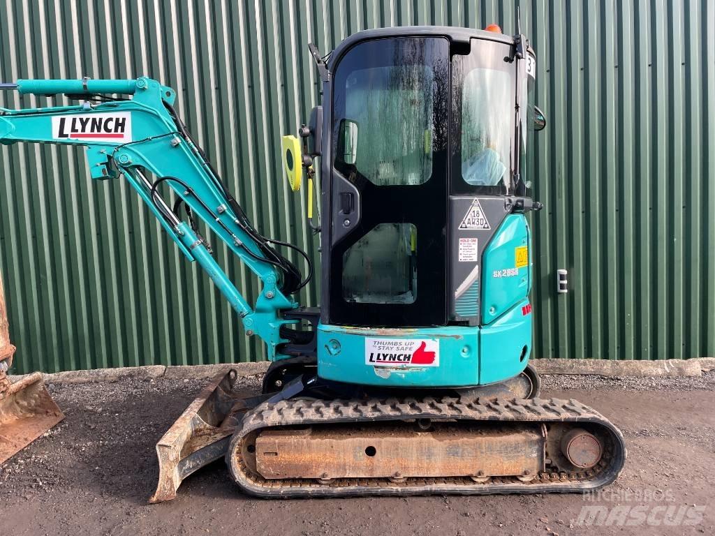 Kobelco SK 28 SR Mini kotrók < 7t