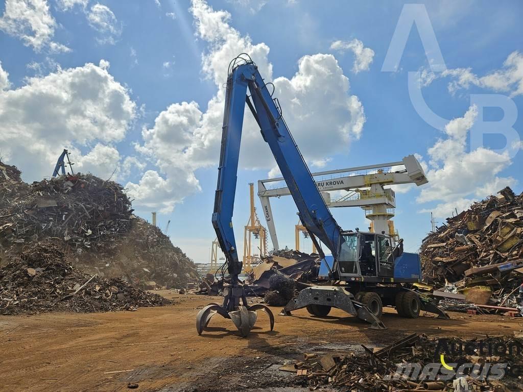 Fuchs MHL 350 Gumikerekes kotrók