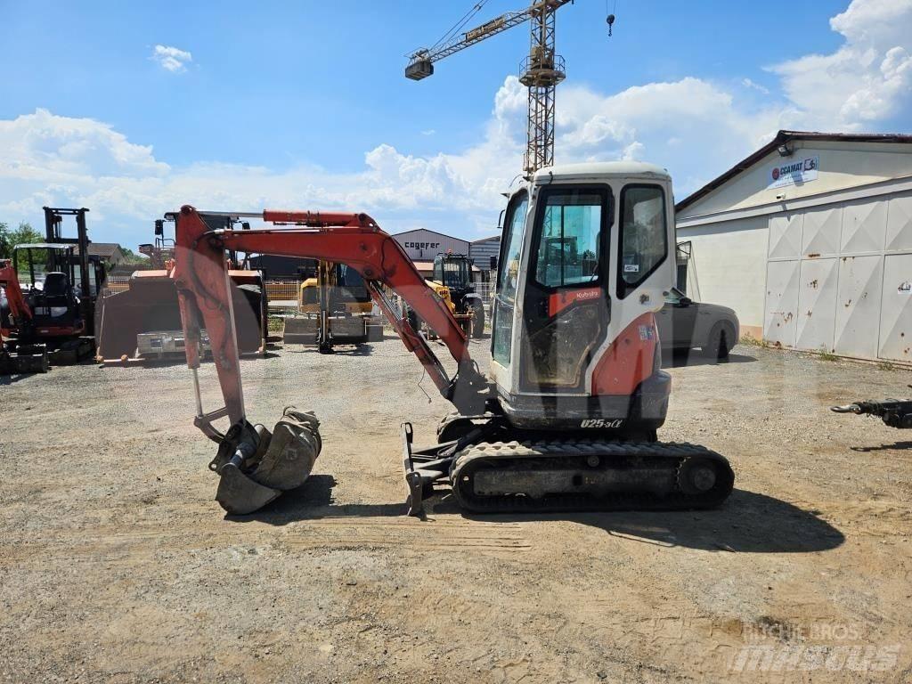 Kubota U 25 Mini kotrók < 7t