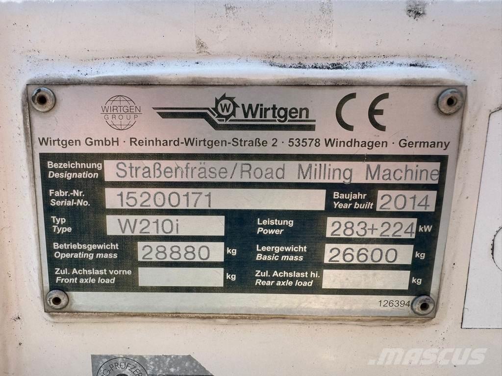 Wirtgen W210i Aszfalt marók