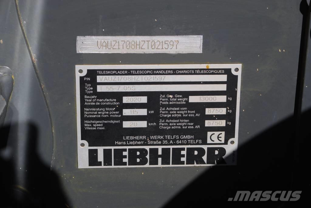 Liebherr T 55-7s Teleszkópos rakodók