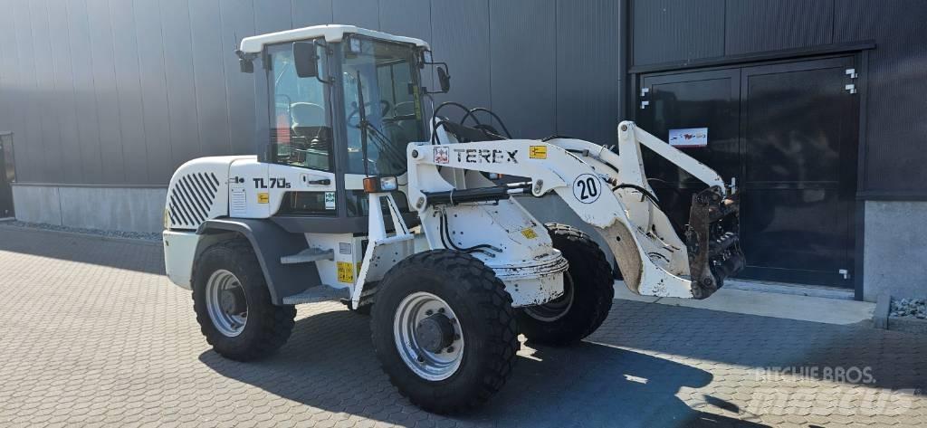 Terex TL 70 S Gumikerekes homlokrakodók