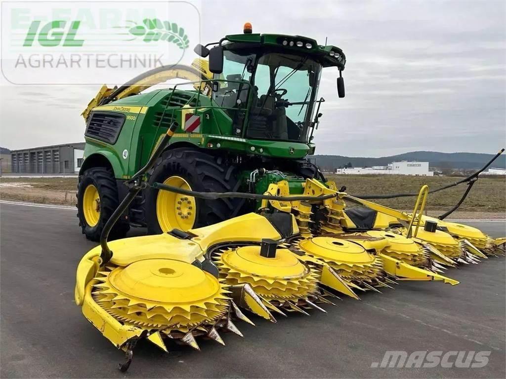 John Deere 9500i Önjáró szecskázók