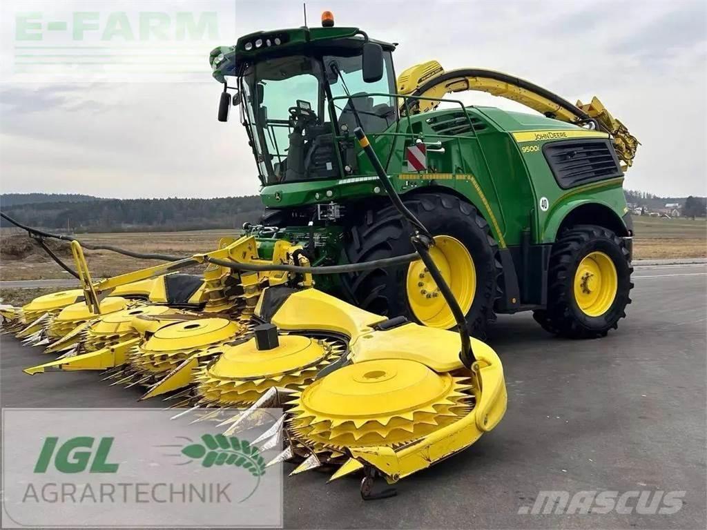John Deere 9500i Önjáró szecskázók