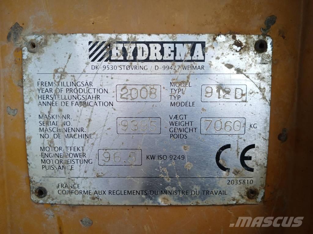 Hydrema 912 D, Dumper Csuklósdömperek