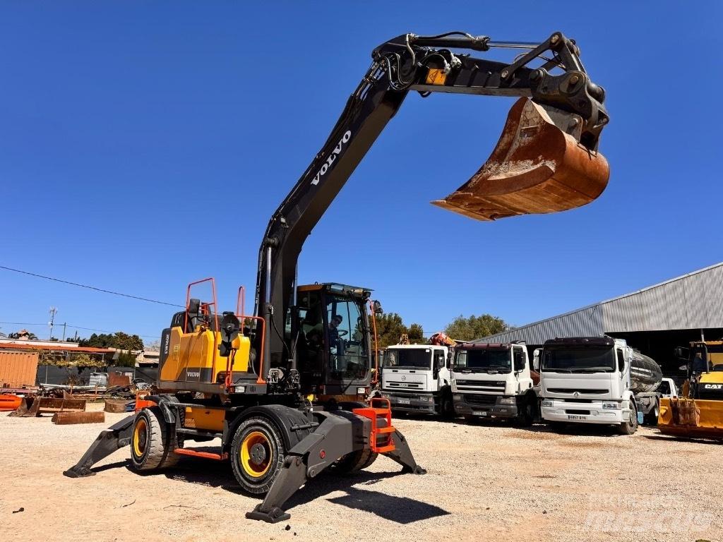 Volvo EW 160 E Gumikerekes kotrók