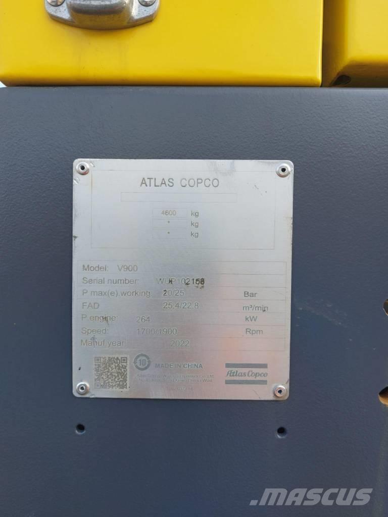 Atlas Copco V900 Kompresszorok