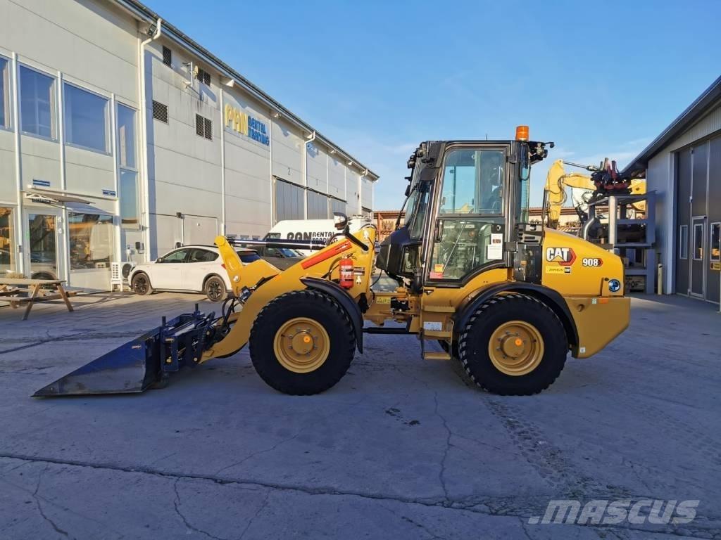 CAT 908 Gumikerekes homlokrakodók