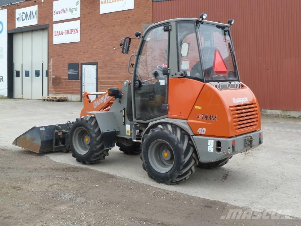 Atlas AR 40 Gumikerekes homlokrakodók