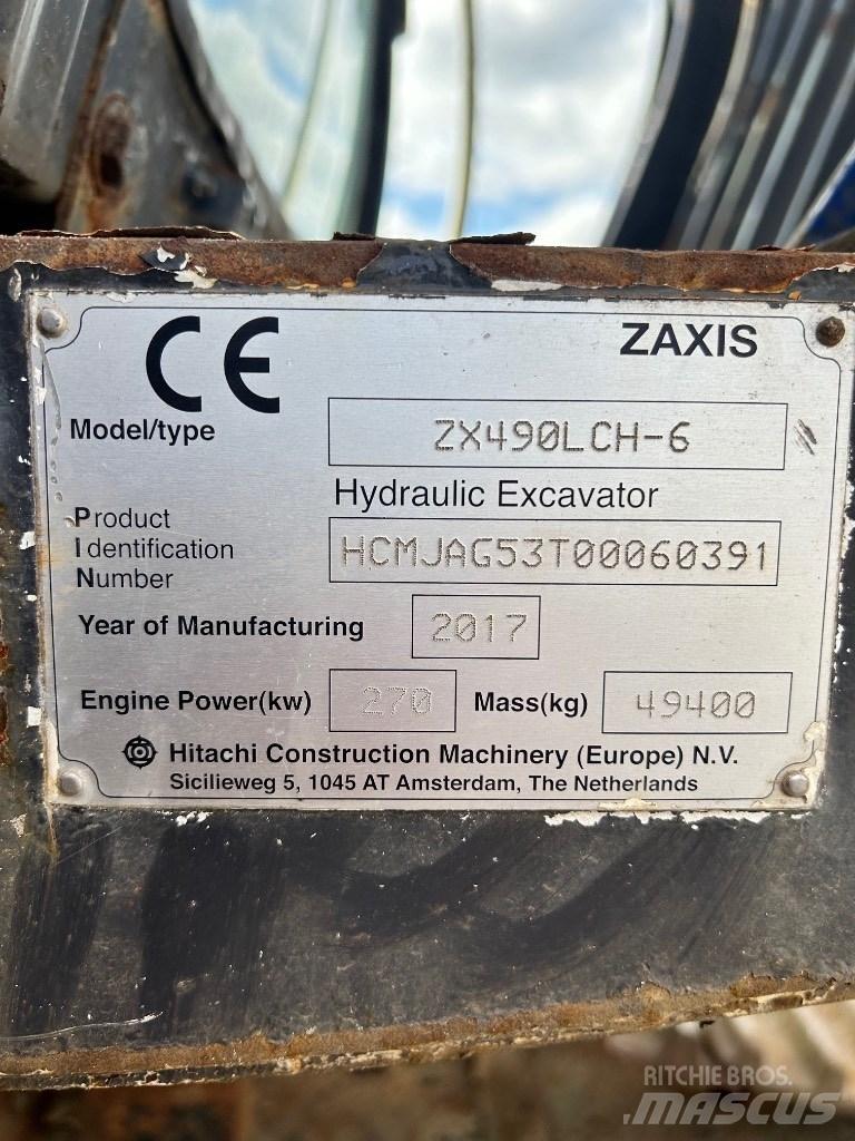 Hitachi 490 LCH-6 Lánctalpas kotrók