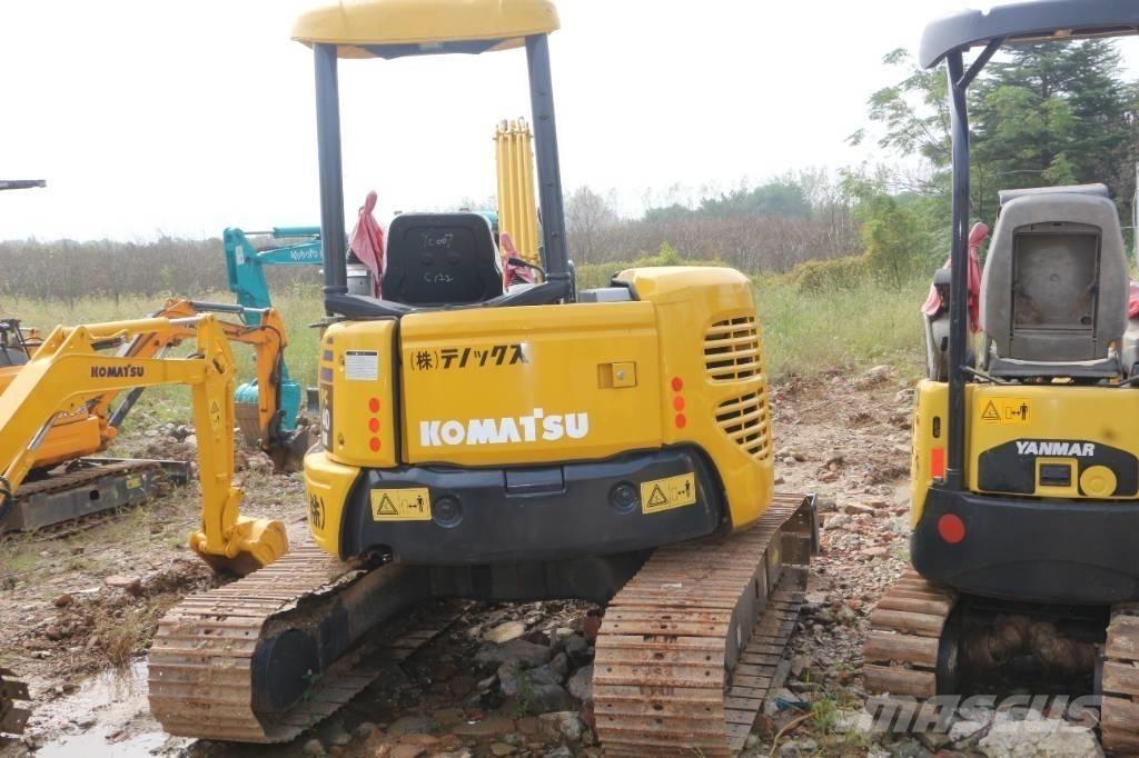 Komatsu PC 40 Mini kotrók < 7t