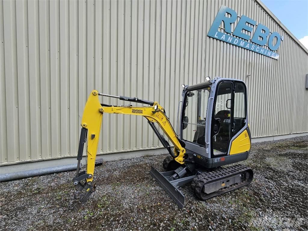 Wacker ET 18 Mini kotrók < 7t
