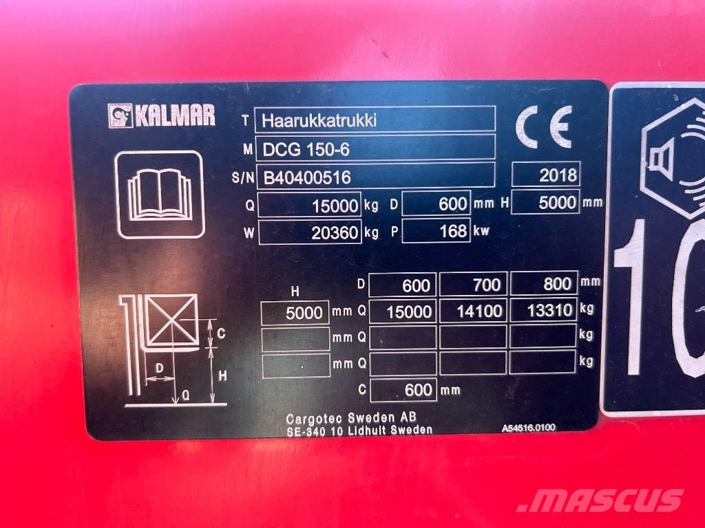 Kalmar DCG150-6 Dízel targoncák