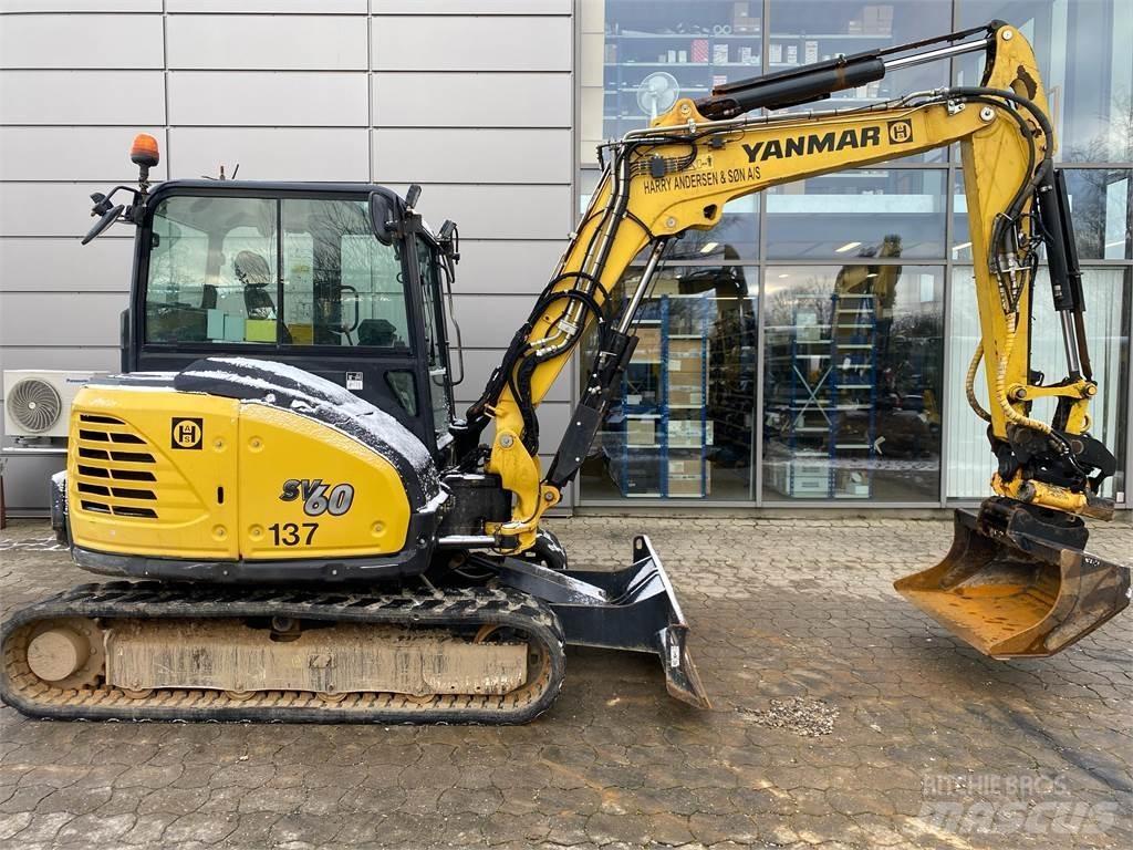 Yanmar SV60 Mini kotrók < 7t