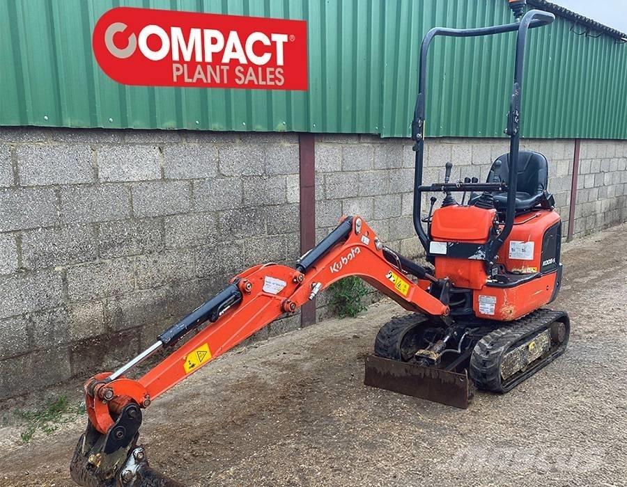 Kubota K008-5 Mini kotrók < 7t