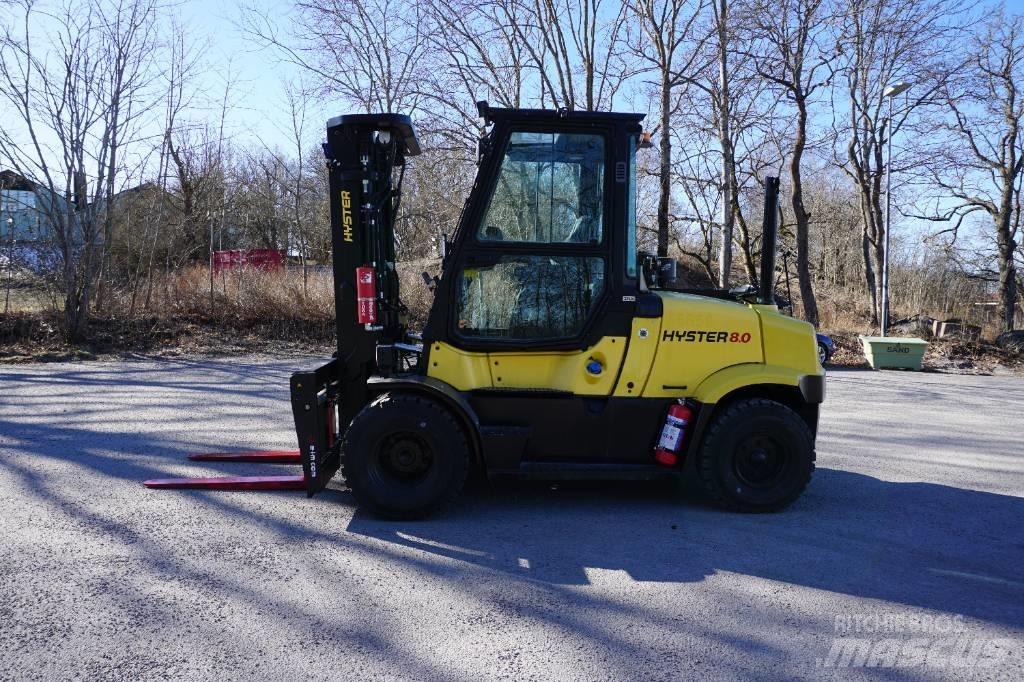 Hyster H8.0FT Dízel targoncák