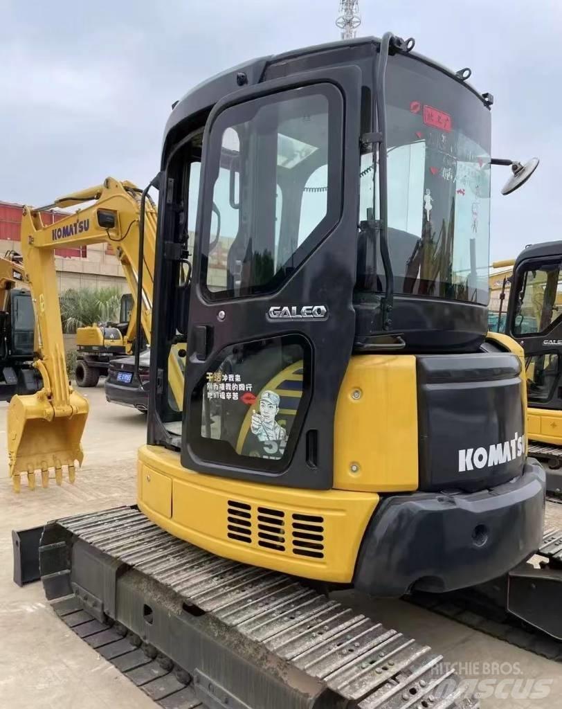 Komatsu PC 55 Mini kotrók < 7t
